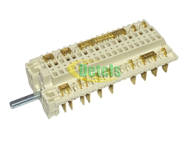 Перемикач режимів духовки Dreefs 19HE-063 для плити Indesit (C00278299, C00111090) Перемикач режимів духовки Dreefs 19HE-063 для плити Indesit (C00278299, C00111090)